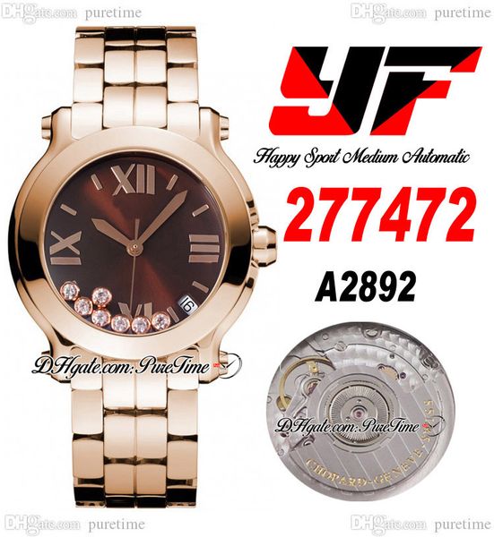 yf happy sport mini 277472 swiss eta 955.112 quartz womens ladies watch 36mm rose gold brown textured roman dial steel bracelet super editio, Slivery;brown
yf happy sport mini 277472 swiss eta 955.112 quartz womens ladies watch 36mm rose gold brown textured roman dial steel bracelet super editio, Slivery;brown