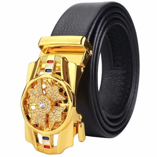 man automatic buckle leather belt men business golden waist decoration males luxury 220629, Black;brown
man automatic buckle leather belt men business golden waist decoration males luxury 220629, Black;brown