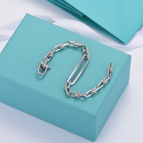 link chain designer tiffjia love charm luxury jewelry bague homme t u style horseshoe bracelet lock chain lovers original packaging, Black
link chain designer tiffjia love charm luxury jewelry bague homme t u style horseshoe bracelet lock chain lovers original packaging, Black