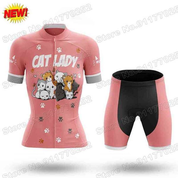 2021 pink cat women cycling jersey sets funny cartoon lady cycling clothing road bike shirts suit mtb ropa ciclismo maillot, Black;red
2021 pink cat women cycling jersey sets funny cartoon lady cycling clothing road bike shirts suit mtb ropa ciclismo maillot, Black;red