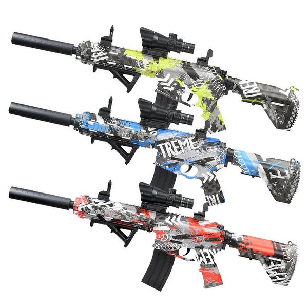 m416m249 electric automatic rifle hydro-elastic gel sniper toy gun shockwave pistol plastic model factory wholesale
m416m249 electric automatic rifle hydro-elastic gel sniper toy gun shockwave pistol plastic model factory wholesale