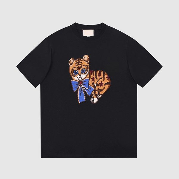2022ss men and women little tiger shirt cartoon embroidery tee short sleeve loose crew neck t shirts breathable summer made in italy g big s, White;black
2022ss men and women little tiger shirt cartoon embroidery tee short sleeve loose crew neck t shirts breathable summer made in italy g big s, White;black