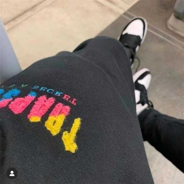 2022 tracksuit men designer hoodie mens trapstar baseball sweatshirt letter decals sweatshirts pullover, Black