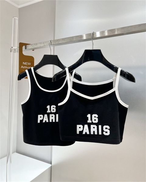 women's tanks ladies brand cotton sport camisole letter short sleeve blouse top, White
women's tanks ladies brand cotton sport camisole letter short sleeve blouse top, White