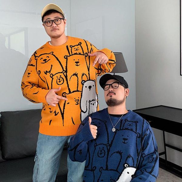 men's sweaters 8xl large size men's fat loose pullover sweater plus korean version of young knitwear warm and women's clothin, White;black
men's sweaters 8xl large size men's fat loose pullover sweater plus korean version of young knitwear warm and women's clothin, White;black