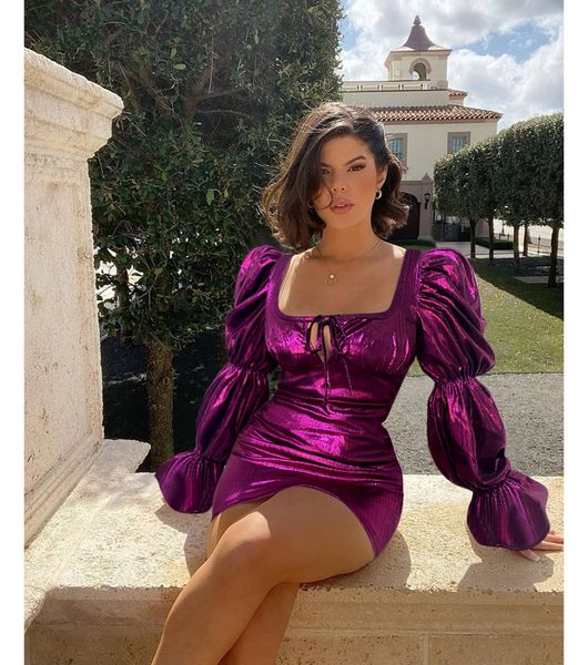 2022 luxury long puff sleeve mini dress party night club dresses elegant bodycon bandage dress for women shirt s-2xl clothing0005, Black;gray
2022 luxury long puff sleeve mini dress party night club dresses elegant bodycon bandage dress for women shirt s-2xl clothing0005, Black;gray