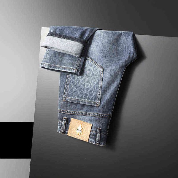 fitting slim jeans men's elastic leggings spring and summer 2022 high-end small straight casual pants, Blue
fitting slim jeans men's elastic leggings spring and summer 2022 high-end small straight casual pants, Blue