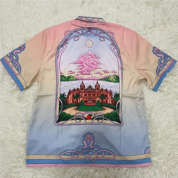 shirts men women beach gradient hawaiian short sleeve shirt, White;black
shirts men women beach gradient hawaiian short sleeve shirt, White;black