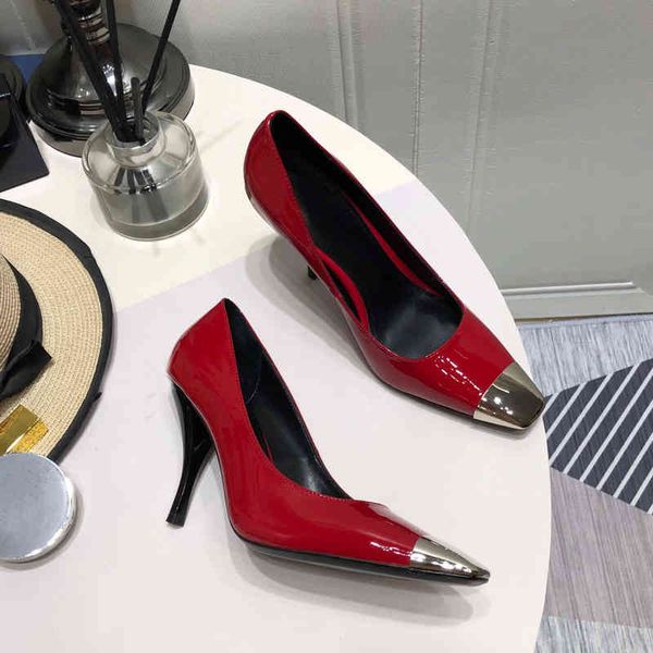 dress shoes in the autumn of ol high-heeled shoes metal small square head thin heel lear single and versatile shallow, Black
dress shoes in the autumn of ol high-heeled shoes metal small square head thin heel lear single and versatile shallow, Black