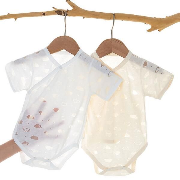 baby long-sleeved rompers summer thin section burnt one-piece clothes newborn jumpsuit men's and women's baby triangle bag fart cl, Blue
baby long-sleeved rompers summer thin section burnt one-piece clothes newborn jumpsuit men's and women's baby triangle bag fart cl, Blue