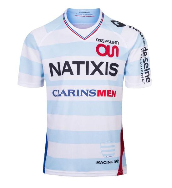2021 racing 92 home rugby jersey shirt 19 20 france spain wales australia training, Black;gray
2021 racing 92 home rugby jersey shirt 19 20 france spain wales australia training, Black;gray