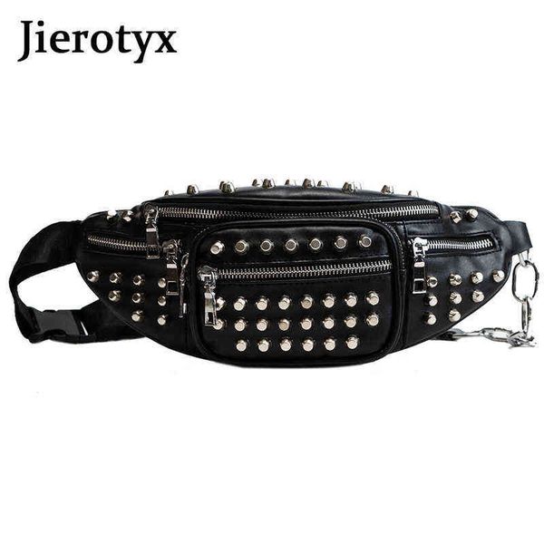 crossbody bag jierotyx rivets waist packs bag fanny purse chest travel cashier belt women hip-hop rock punk 220802
crossbody bag jierotyx rivets waist packs bag fanny purse chest travel cashier belt women hip-hop rock punk 220802