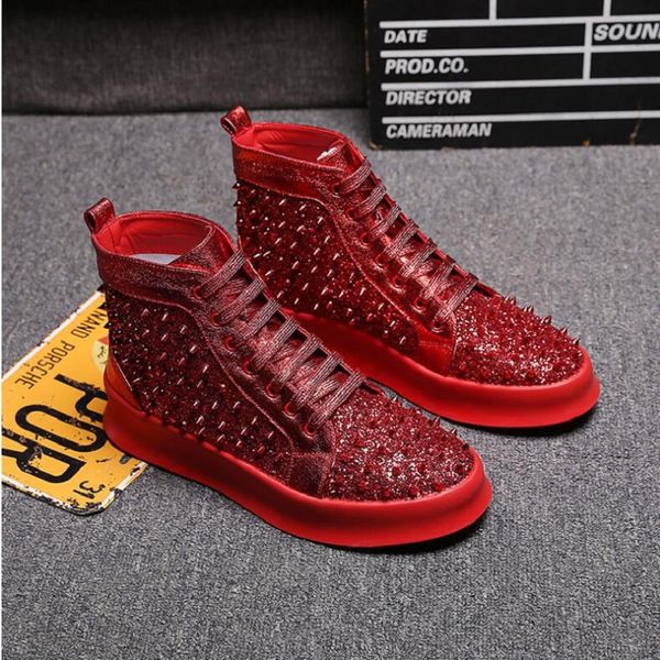 personalized luxury men casual comfort shoes fashion round toe designer rivets charm green trending leisure dha018, Black
personalized luxury men casual comfort shoes fashion round toe designer rivets charm green trending leisure dha018, Black