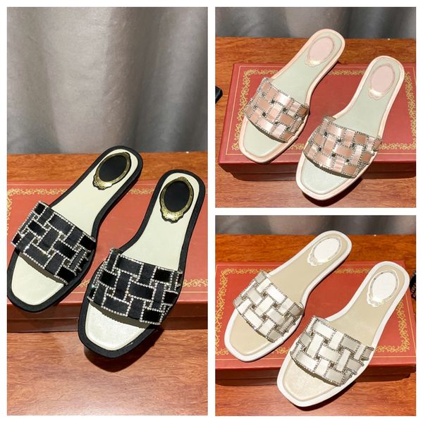 2022 rhinestone satin woven flat slippers jewel sandals elegant sandal rene caovilla crystal pink black silver dress shoes women summer flip
2022 rhinestone satin woven flat slippers jewel sandals elegant sandal rene caovilla crystal pink black silver dress shoes women summer flip