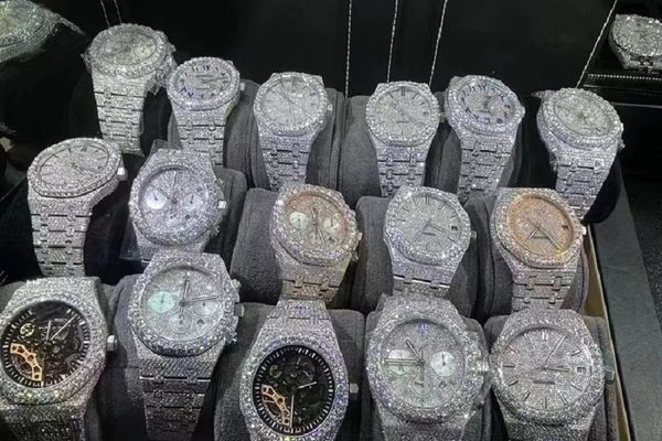luxury mens watches 4130 movement watches for men 3255 montre de luxe watch mosang stone moissanite diamond watchs wristwatch mechanical aut, Slivery;brown
luxury mens watches 4130 movement watches for men 3255 montre de luxe watch mosang stone moissanite diamond watchs wristwatch mechanical aut, Slivery;brown