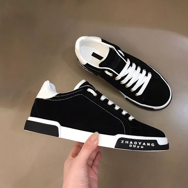 french 2023 new ground cow leather men's tennis shoes lace up flat bottom british style large casual sneakers 38-46, Black
french 2023 new ground cow leather men's tennis shoes lace up flat bottom british style large casual sneakers 38-46, Black