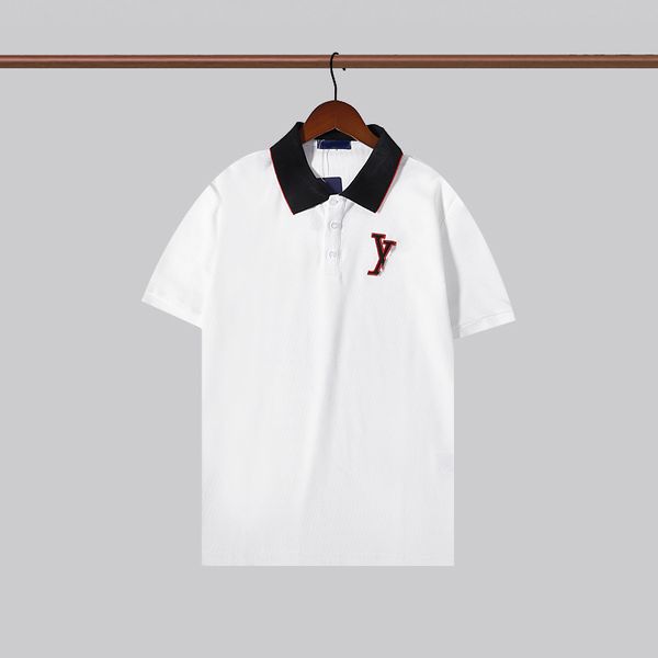 2022 luxury brand mens designer polo t shirt summer fashion bur logo berry breathable short-sleeved lapel casual letter men's polos#06, White;black
2022 luxury brand mens designer polo t shirt summer fashion bur logo berry breathable short-sleeved lapel casual letter men's polos#06, White;black