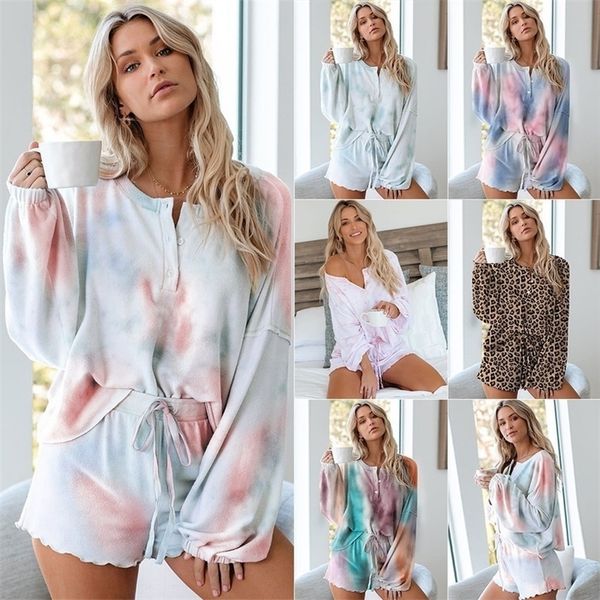 qweek 2020 pajamas for women home clothes tie dye two pieces set pijama mujer homewear pyjamas femme loungewear t200707, Black;red
qweek 2020 pajamas for women home clothes tie dye two pieces set pijama mujer homewear pyjamas femme loungewear t200707, Black;red