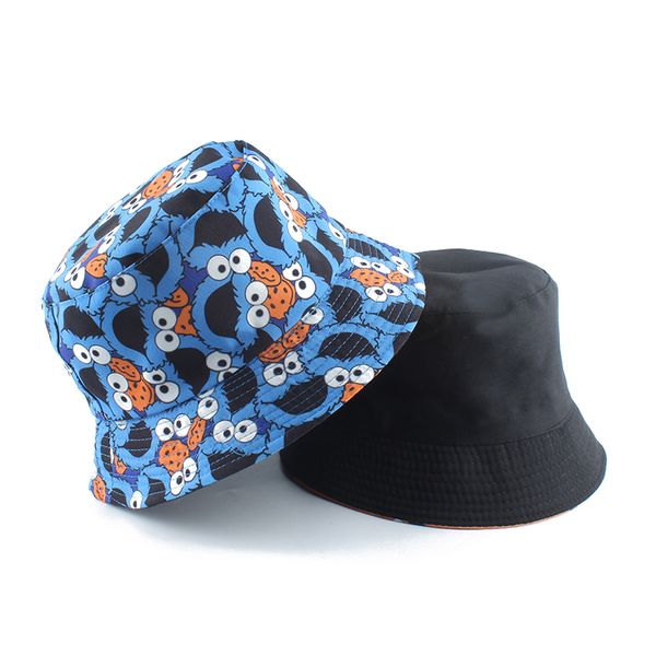2020 summer fisherman hat reversible cartoon bucket hats for women men street hip hop bucket cap vintage printed fishing hat, Blue;gray
2020 summer fisherman hat reversible cartoon bucket hats for women men street hip hop bucket cap vintage printed fishing hat, Blue;gray