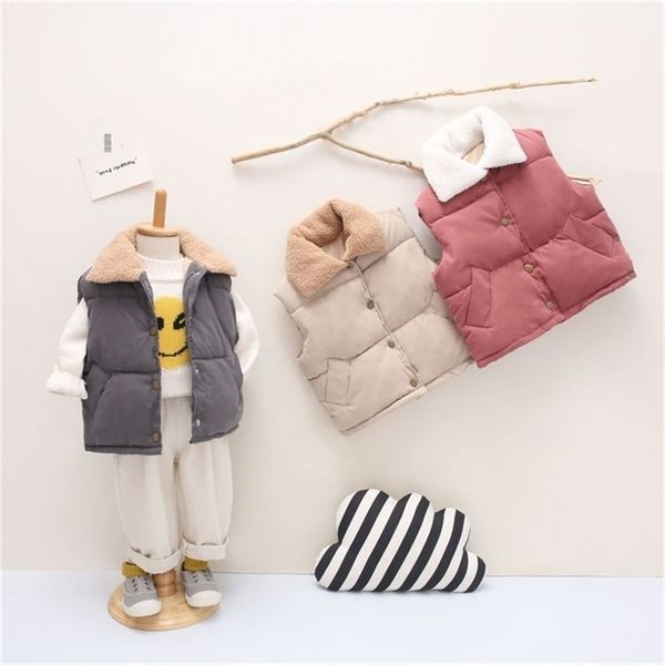 fashion down vests for girls kids waistcoats autumn winter baby clothes toddler lapel thick vest coats baby jackets lj201128, Camo
fashion down vests for girls kids waistcoats autumn winter baby clothes toddler lapel thick vest coats baby jackets lj201128, Camo