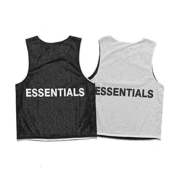fog sleeveless t-shirt men's women's double line essential loose basketball mesh couple vest sports fitness basketball jogging out, White;black
fog sleeveless t-shirt men's women's double line essential loose basketball mesh couple vest sports fitness basketball jogging out, White;black