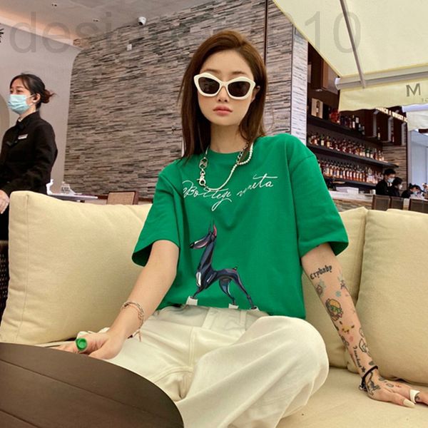 women's t-shirt designer bo chao brand dog print t-shirt female couple pure cotton thickened round neck thin t-shirt 2022 summer new ha, White
women's t-shirt designer bo chao brand dog print t-shirt female couple pure cotton thickened round neck thin t-shirt 2022 summer new ha, White