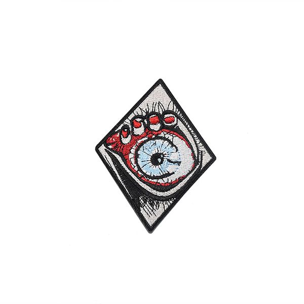 eyeball embroidery iron on sewing notions patch for clothing jackets hats punk style custom patches, Black
eyeball embroidery iron on sewing notions patch for clothing jackets hats punk style custom patches, Black