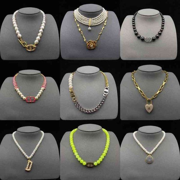 factory outlet new letter pearl necklace female diamond inlaid clavicle chain brass material used high texture, Silver
factory outlet new letter pearl necklace female diamond inlaid clavicle chain brass material used high texture, Silver