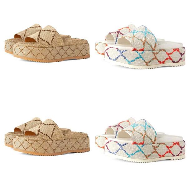 women's platform sandals slippers slide fashion g designer luxury flat high heels flip flops shoes embroidered platform rubber sandal c, Black
women's platform sandals slippers slide fashion g designer luxury flat high heels flip flops shoes embroidered platform rubber sandal c, Black