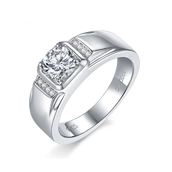 htotoh s925 silver 1 carat dh color diamond man ring luxury wedding engagement fine jewelry 220712, Slivery;golden
htotoh s925 silver 1 carat dh color diamond man ring luxury wedding engagement fine jewelry 220712, Slivery;golden