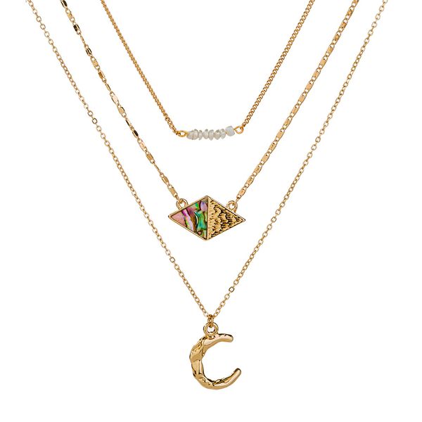 fashion designers accessories europe and america cross border popular original design natural freshwater pearl abalone shell multi-layer nec, Silver
fashion designers accessories europe and america cross border popular original design natural freshwater pearl abalone shell multi-layer nec, Silver