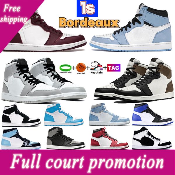 1 1s basketball shoes bordeaux university blue high dark mocha light smoke grey men sneakers twist unc patent bred toe black white women
1 1s basketball shoes bordeaux university blue high dark mocha light smoke grey men sneakers twist unc patent bred toe black white women