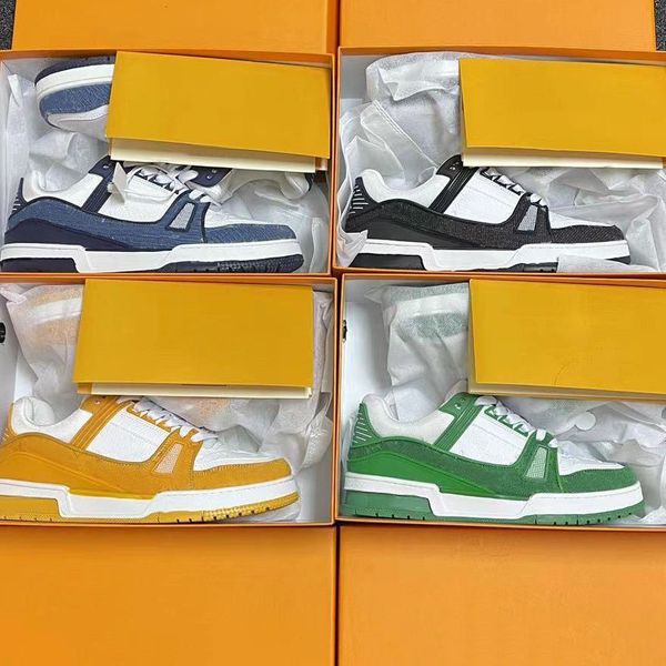 designer trainer sneaker denim monograms shoes embossed white signature women rubber canvas leather mens trainers sneakers runner shoes
designer trainer sneaker denim monograms shoes embossed white signature women rubber canvas leather mens trainers sneakers runner shoes