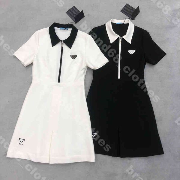 designer women zipper shirt dress simple solid color slim short sleeve dresses office professional summer casual shirts logo p..da brand clo, Black;gray
designer women zipper shirt dress simple solid color slim short sleeve dresses office professional summer casual shirts logo p..da brand clo, Black;gray