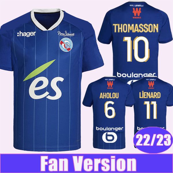 22 23 strasbourg alsace mens soccer jerseys gameiro sissoko lienard thomasson aholou diallo mothiba djiku home football shirt short sleeve, Black;yellow
22 23 strasbourg alsace mens soccer jerseys gameiro sissoko lienard thomasson aholou diallo mothiba djiku home football shirt short sleeve, Black;yellow
