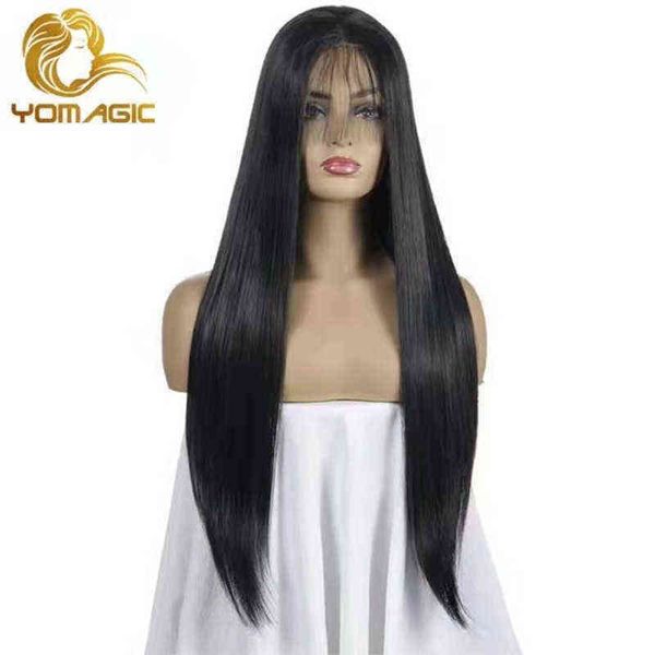 hair synthetic wigs cosplay yomagic black color synthetic hair lace front wigs with baby straight glueless pre plucked for women 220225
hair synthetic wigs cosplay yomagic black color synthetic hair lace front wigs with baby straight glueless pre plucked for women 220225