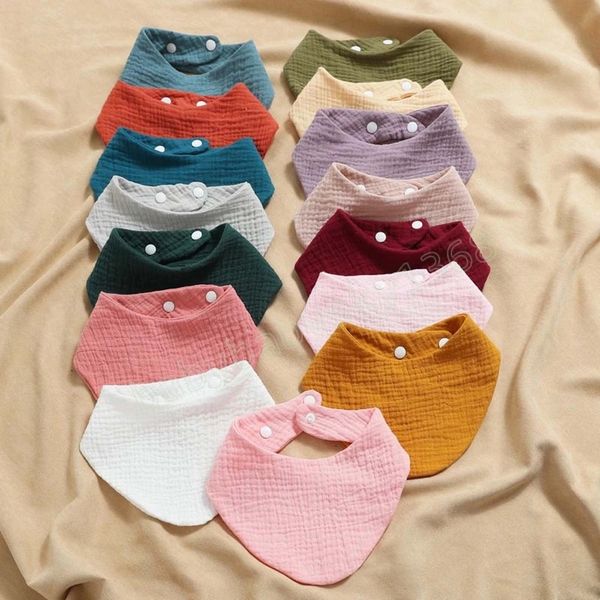 infant soft comfortable cotton bibs newborn solid color snap button triangle scarf feeding saliva towel bandana burp cloth
infant soft comfortable cotton bibs newborn solid color snap button triangle scarf feeding saliva towel bandana burp cloth