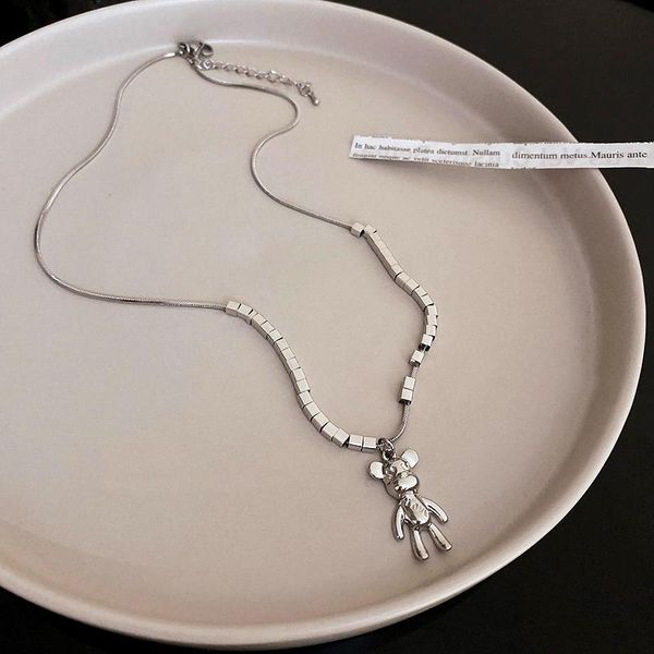 pendant necklaces trend peach-eyed little bear chain necklace for women girl temperament jewelry choker weddings birthday party gift, Silver
pendant necklaces trend peach-eyed little bear chain necklace for women girl temperament jewelry choker weddings birthday party gift, Silver