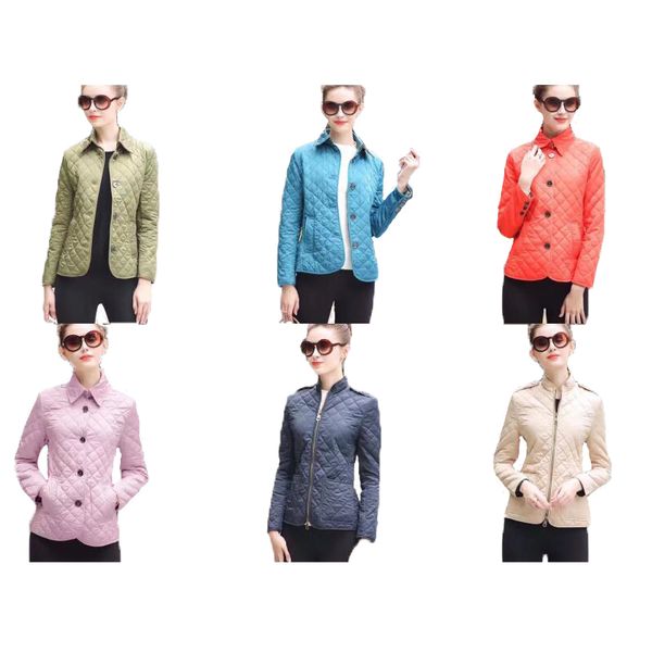 ss designers new womens jackets simple fall padded casual coat fashion styles jacket plaid quilted paddeds papers quality clothes wholesale, Black;brown 
ss designers new womens jackets simple fall padded casual coat fashion styles jacket plaid quilted paddeds papers quality clothes wholesale, Black;brown