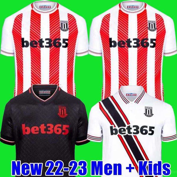 22 23 stoke city mikel campbell soccer jerseys smith fletcher powell brown clucas home kits 2022 2023 baker men kids kit football shirts, Black;yellow
22 23 stoke city mikel campbell soccer jerseys smith fletcher powell brown clucas home kits 2022 2023 baker men kids kit football shirts, Black;yellow