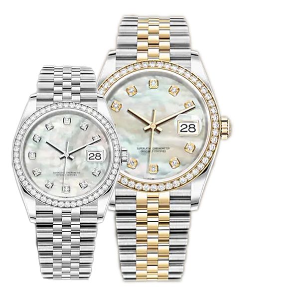 men's automatic movement watch woman quartz watches with box super sapphire waterproof diamond steel wristwatches reloj de lujo 41mm/36, Slivery;brown
men's automatic movement watch woman quartz watches with box super sapphire waterproof diamond steel wristwatches reloj de lujo 41mm/36, Slivery;brown