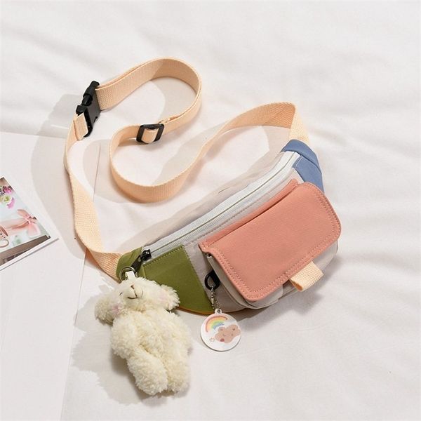 fashion waist bags women canvas leisure hit color fanny pack girls crossbody chest bag belt waist packs 220428
fashion waist bags women canvas leisure hit color fanny pack girls crossbody chest bag belt waist packs 220428
