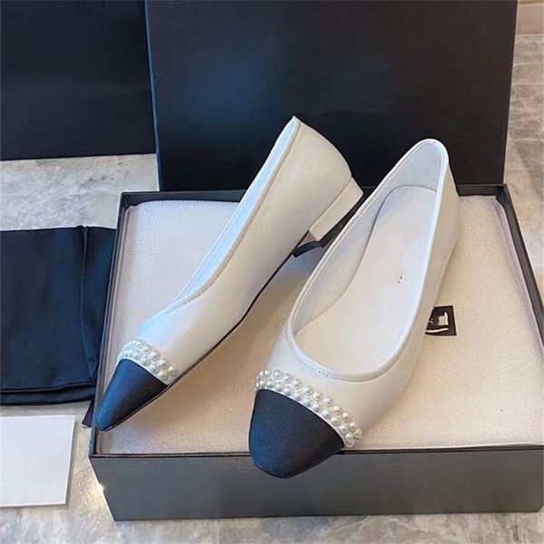 dress shoes classic small fragrance pearl single shoes women's leather flat bottom middle heel thick color matching autumn xvqu, Black
dress shoes classic small fragrance pearl single shoes women's leather flat bottom middle heel thick color matching autumn xvqu, Black