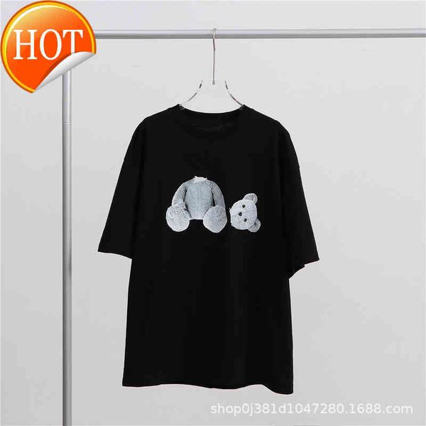 trend men t shirt plamangels summer tide brand ice blue headless bear short sleeve gray loose shirts ins, White
trend men t shirt plamangels summer tide brand ice blue headless bear short sleeve gray loose shirts ins, White