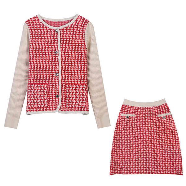 two piece dress autumn and winter two-piece set thousand bird jacquard lace design celebrity xiaoxiangfeng slim knit skirt set 9cac, White
two piece dress autumn and winter two-piece set thousand bird jacquard lace design celebrity xiaoxiangfeng slim knit skirt set 9cac, White