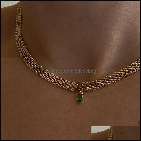 pendant necklaces pendants jewelry retro big thick chain emerald zircon necklace chokers for women geome dhi0s, Silver
pendant necklaces pendants jewelry retro big thick chain emerald zircon necklace chokers for women geome dhi0s, Silver