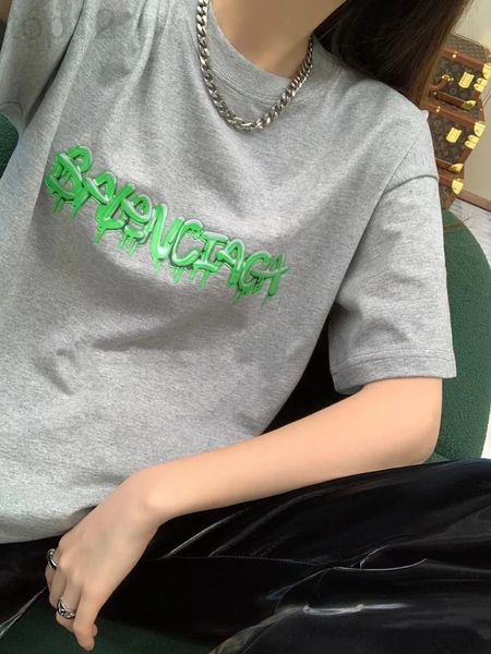 women's t-shirt designer chaopai 22 early spring new minority color letters loose round neck short sleeve t-shirt for men and women 86w, White
women's t-shirt designer chaopai 22 early spring new minority color letters loose round neck short sleeve t-shirt for men and women 86w, White
