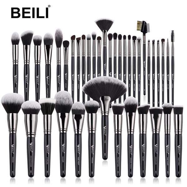 beili luxury black professional makeup brush set big powder brushes foundation natural blending pinceaux de maquillage 220621
beili luxury black professional makeup brush set big powder brushes foundation natural blending pinceaux de maquillage 220621
