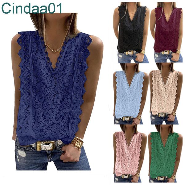 europe and america womens 2022 summer new lace vest v-neck sleeveless s-xxl, White
europe and america womens 2022 summer new lace vest v-neck sleeveless s-xxl, White