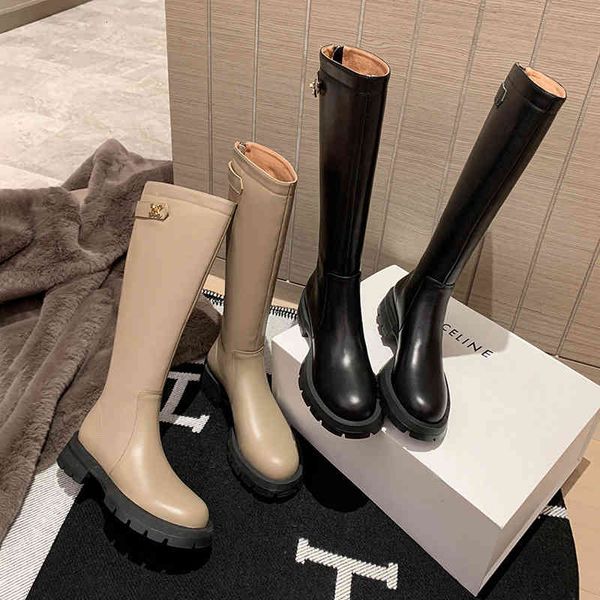 boots small gold buckle belt round head flat bottom boots winter simple korean back zipper knight women f1sg, Black
boots small gold buckle belt round head flat bottom boots winter simple korean back zipper knight women f1sg, Black